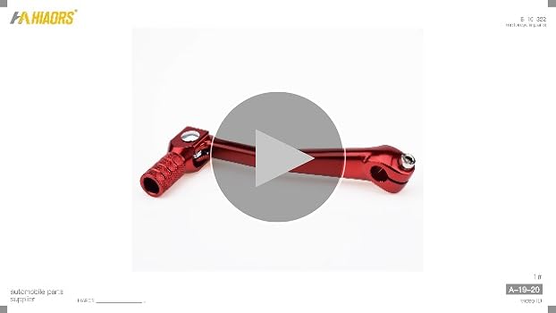 Amazon.com: HIAORS Aluminium Red 11mm Hole Gear Shifter Lever